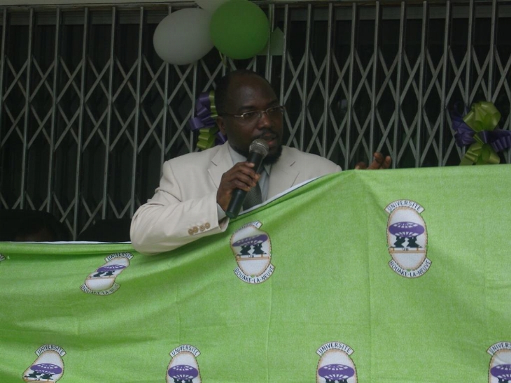 Fête des mères à l’Université de Bouaké-la-Neuve / Pr. Lazare Poamé (Président) : 
